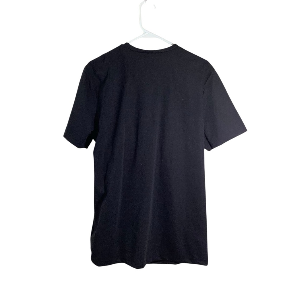 LALABU Black Nursing/Tank Overlay Dad Tee - Picture 5 of 10